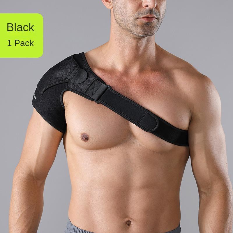 

Shoulder Support Brace with Pressure Pad for Men Women, Adjustable Shoulder Brace for Torn Rotator Cuff, Tendonitis, Dislocation average size чорний