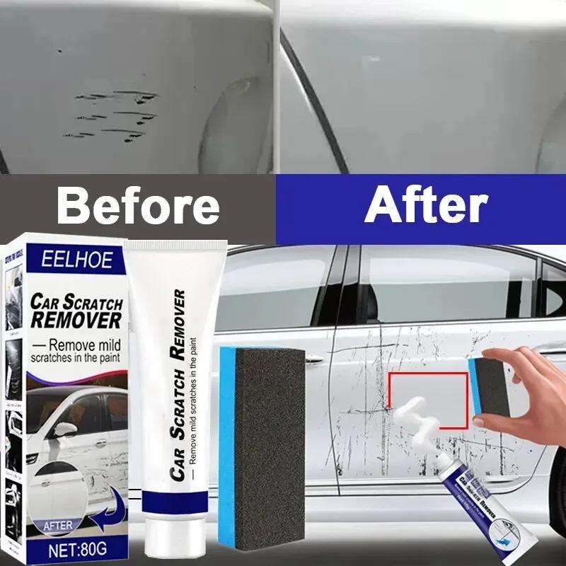 Autokratzer-Reparaturset - Wachs-Polierpaste & Kratzschutzcreme für Lackpflege (Komplett)