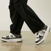 MLB Scarpe da Skateboard Basse Robuste Antiscivolo Resistenti all'Abrasione Unisex Bianco Grigio 3ASXCLE4N-50BKS