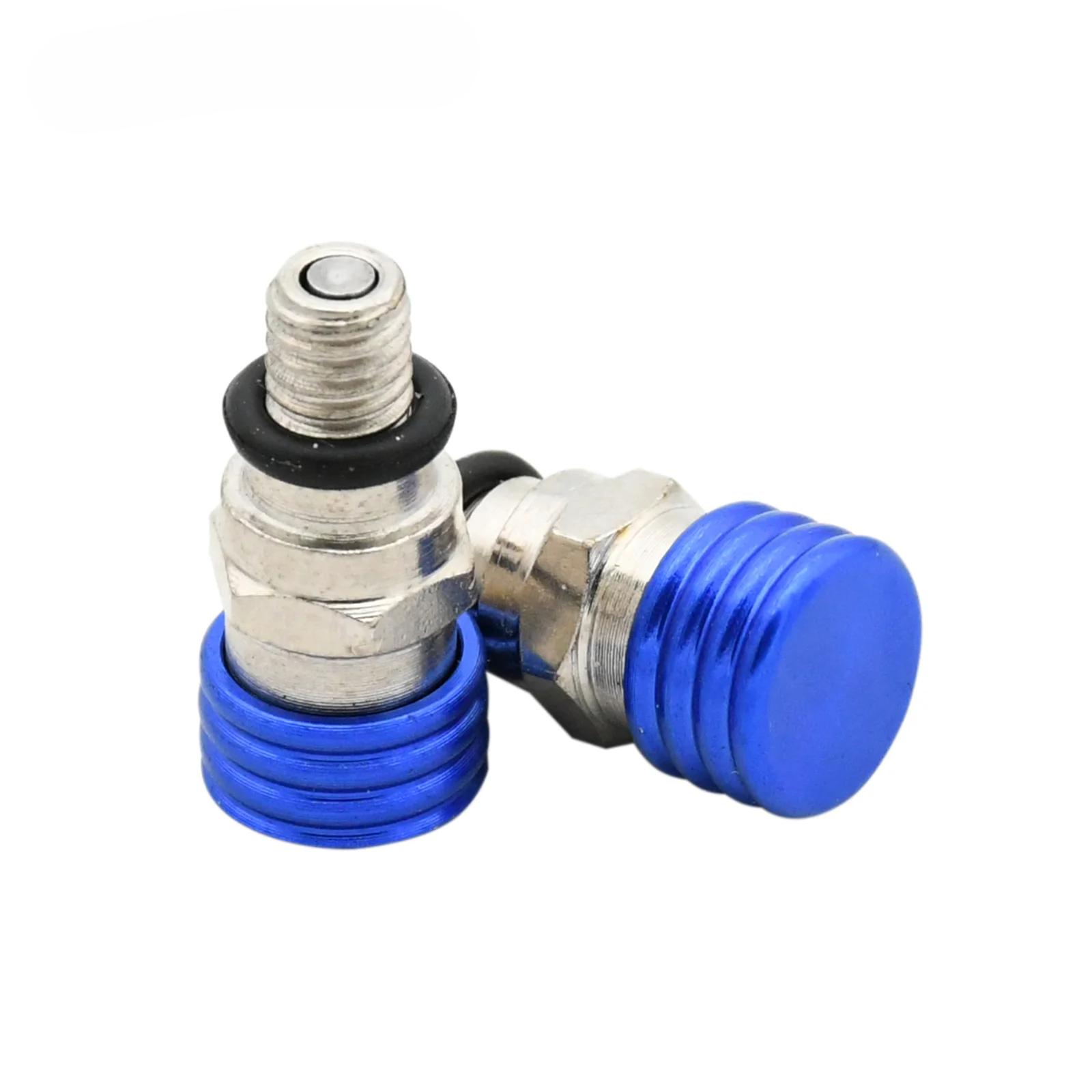 

M5x0.8 Motorcycle Bleed Front Fork Air Bleeder Valves for Yamaha YZ TTR WR 125 250 450F Suzuki DRZ RM RMX RMZ Kawasaki Honda