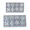 Silikon Nail Art Dekorationen Form DIY Nail Art Werkzeuge 3D Blume Epoxidharz Form für Ohrringe Anhänger Schmuckherstellung