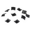 ECF1734 10 Pieces Hood Insulation Retainer Black for Opel Vauxhall 1162488 1162642 GM 90355604