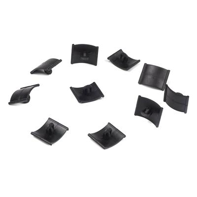 BCF1734 10 Pieces Hood Insulation Retainer Black for Opel Vauxhall 1162488 1162642 GM 90355604