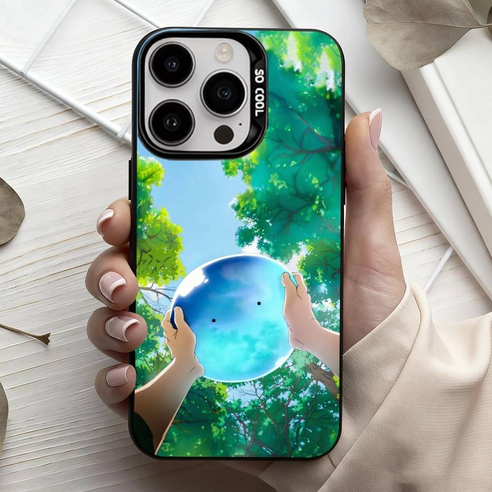 

Tondemo Sukiru de Isekai Horo Meshi Phone Case For iPhone17,16,15,14,13,12,11 Plus,Pro Max Black Candy Silver Plated Cover iPhone14Pro