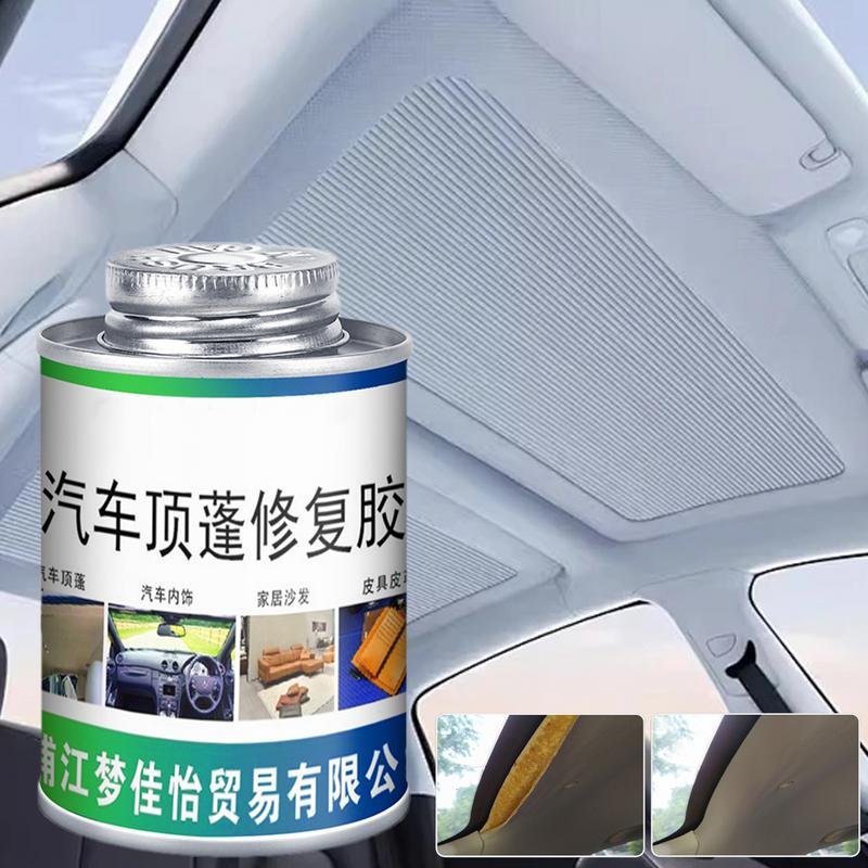 100ml Autodach Himmel Reparaturkleber mit Pinsel spezieller selbstsprühender Kleber Automobil Innenraum Reparaturkleber für Sofa PU
