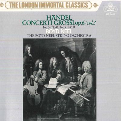 Грампластинка BOYD NEELCOND.BOYD NEEL STRING O Гендель Concerti Grossi Op.6 том 2 MZ5027 KING 1970 Япония Классическая Б/у