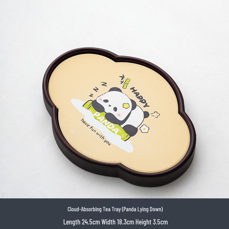 Water Absorbent Tea Tray - Small Chinese Gongfu Tea Set Accessory and Coaster for Tea Ceremony.