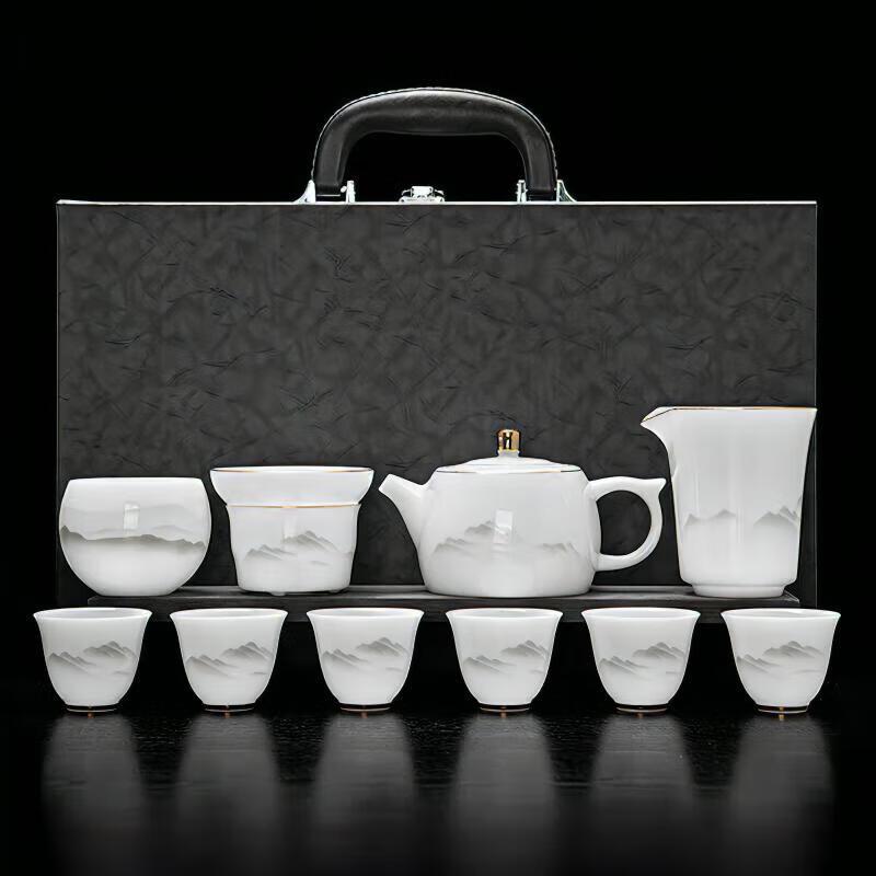 Yuanhe Ceramic Kung Fu Tea Set