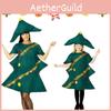 Christmas Tree Role Play Costume For Kids Festive Party Outfit For Christmas Performances