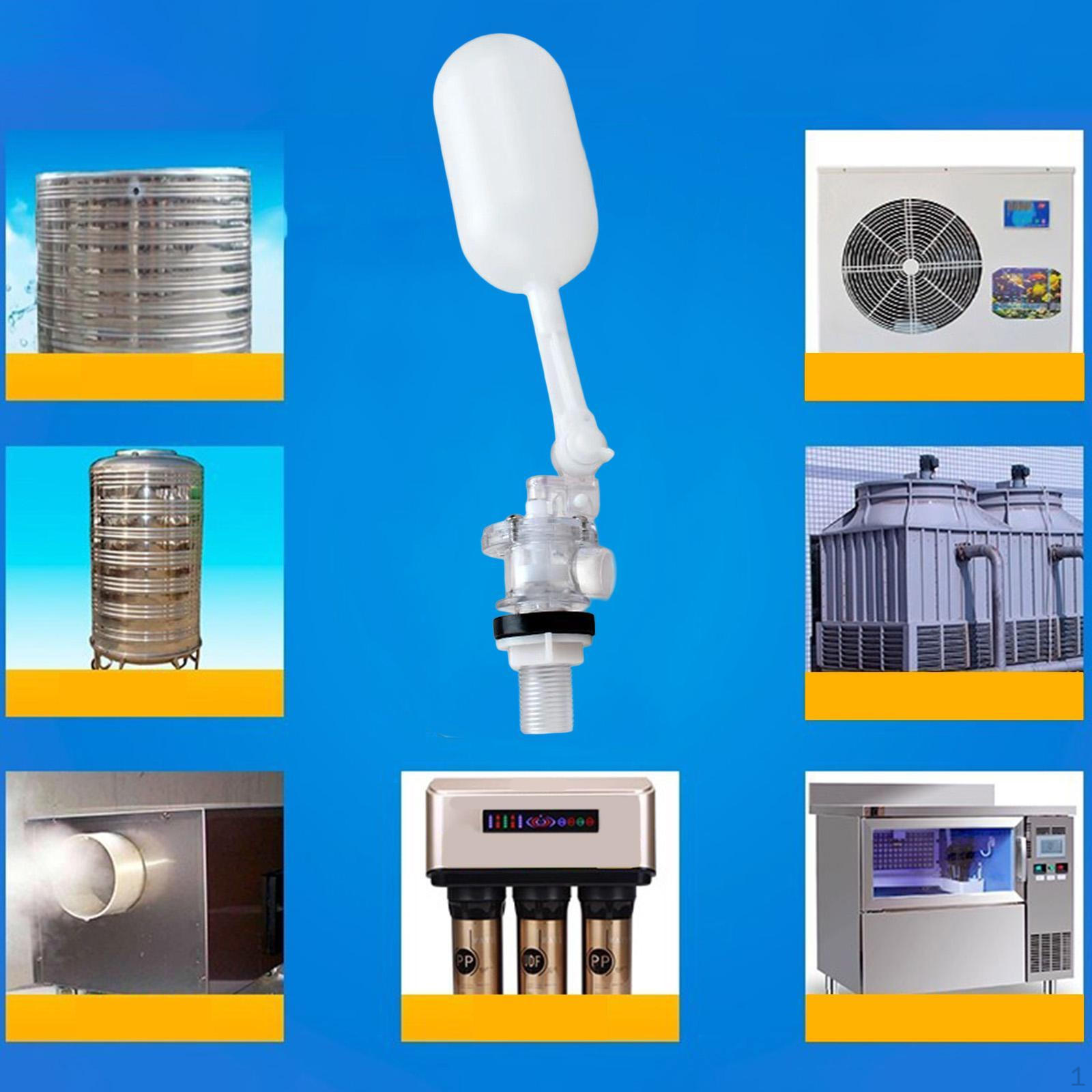 

Поплавковый клапан Автоматический Компактный Угловой Регулируемый Контроль воды для Бочки Бассейна DN15 B