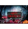 Happy Halloween Skeletons Photography Backdrop Spooky Forest Moonlit Pumpkin Lantern Party Decor Photo Studio Props Background