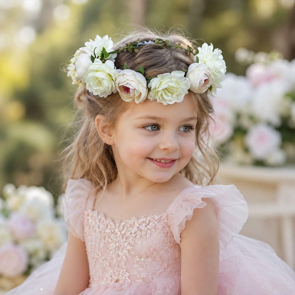 Bohemia Flower Crown Cloth Bridal Garland New Hair Bands Photo Props