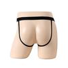 Sissy Pouch G-String Men'S Lingerie Lace See Through Jockstrap Thong Gay Hollow Back Underwear Low Waist Crossdressing Panties