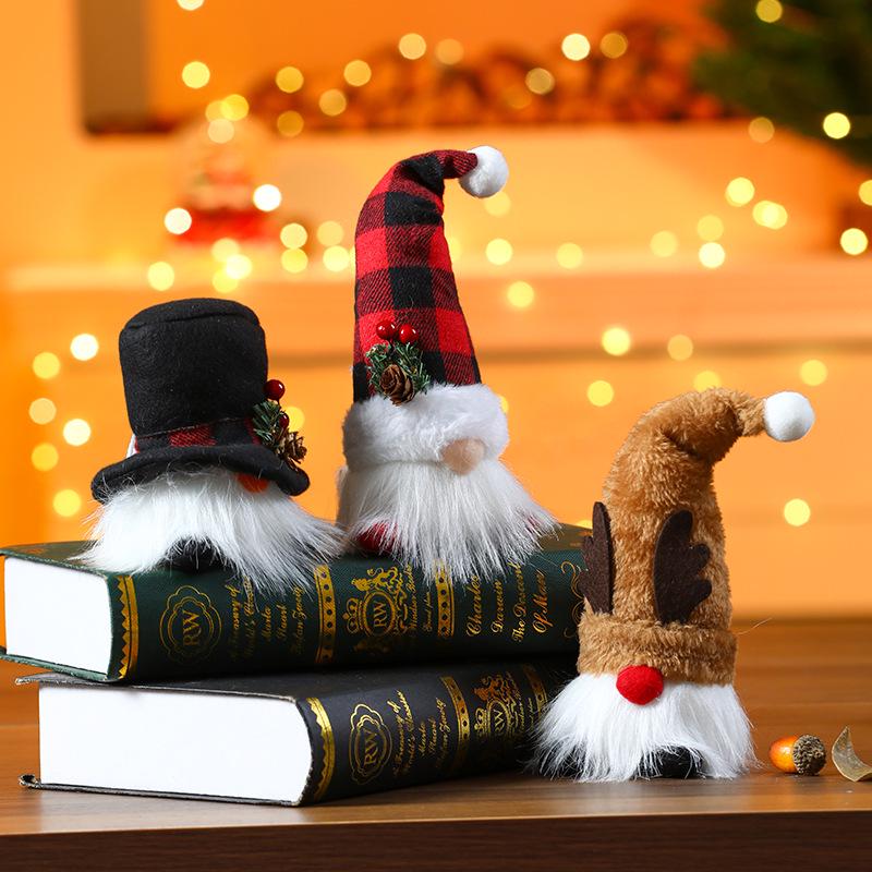 Leuchtende gesichtslose Wichtel-Ornamente mit Lichtern - Grenzüberschreitende Weihnachtsdekorationsgeschenke