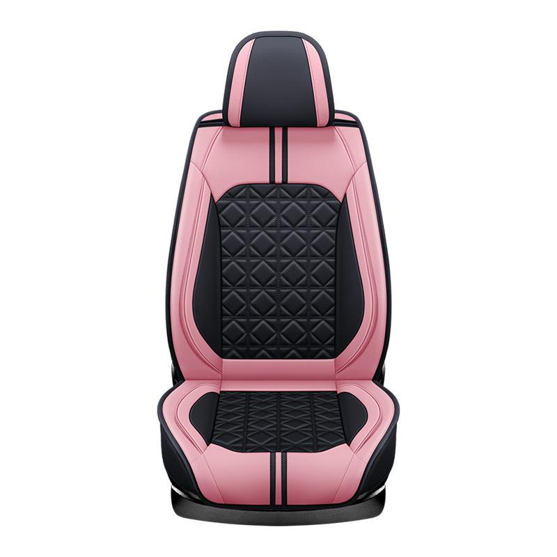 XDD Hao Mei High-Grade Ice Silk Car Seat Cover - All-Season, Full Wrap Interior Cushion