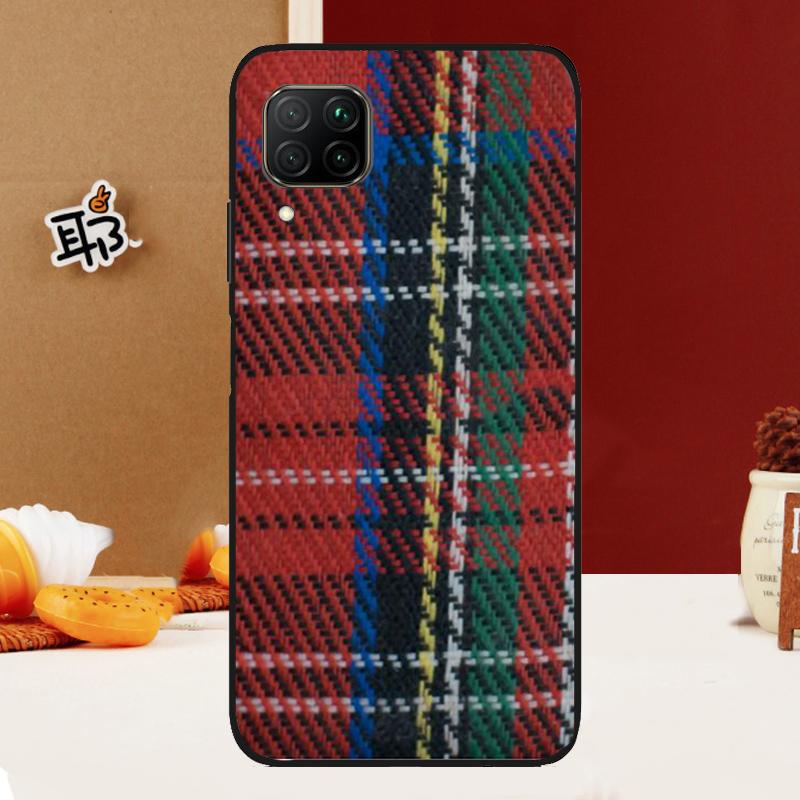 Clan Stewart Dress Plaid Pattern For Huawei Nova Y70 Y91 Y90 Y60 Y61 Y72 Y73 3i 7i 8i 11i 12i 9 10 SE P20 P30 P40 Lite Case