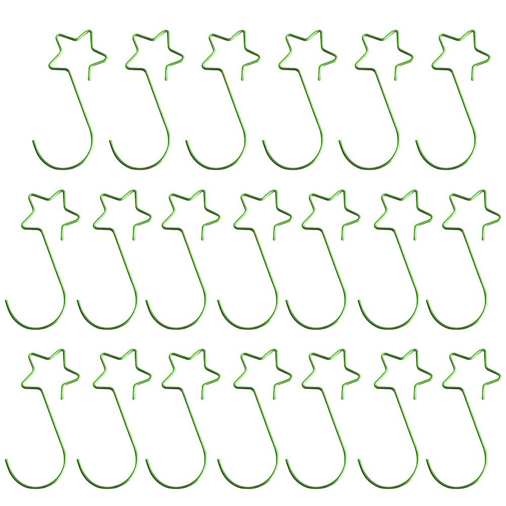 Holiday Ornament Hangers Christmas Ornaments Hooks Sturdy Wire Hooks Versatile Hanging Hooks 0.7 Inch Hook Opening