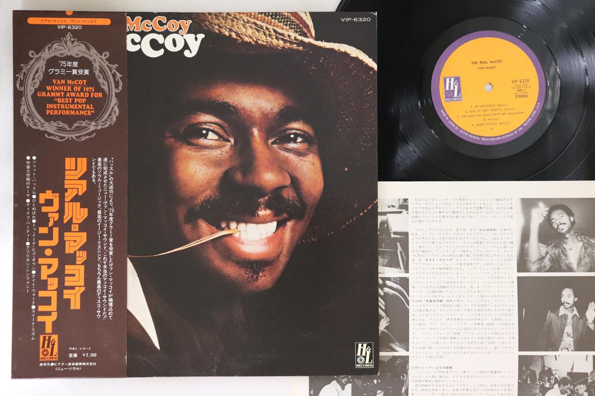 

LP Record VAN MCCOY - Real McCoy VIP6320 H&L 1976 Japan Obi Soul/Funk Used