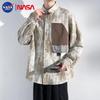 NASA NOAH Men's Autumn/Winter Shirt-Style Workwear Jacket