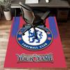 Custom C-Chelsea  Mat Personalized Name, Polyester Washable Indoor Entryway Rug, Gift for Christmas, Easter, Thanksgiving Day