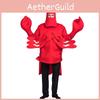 Cockroach Lobster Crab Animal Costume Party Dress Up Cosplay Suit For Adults Halloween Stage Performance