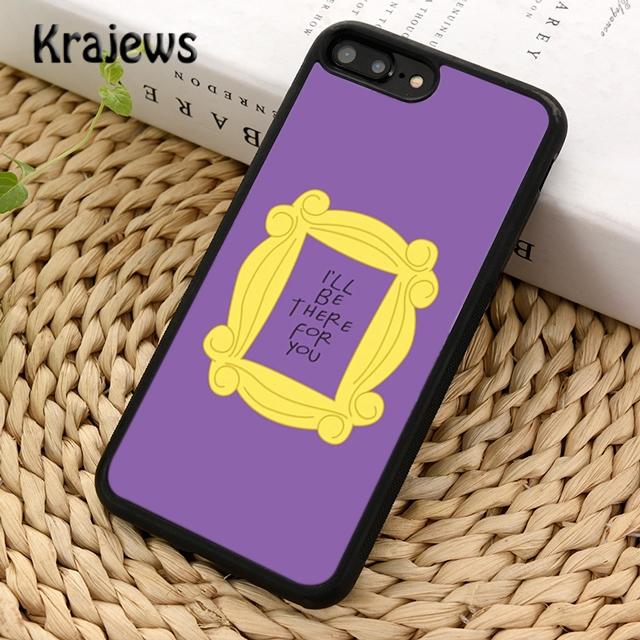 Krajews Friends Tv Show Door Phone Case Cover For iPhone 17 Air 16 15 14 Plus 12 13 Pro Max Coque Shell Fundas