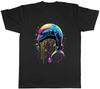 Diving Dolphin Mens T-Shirt Marine Drip Intelligent Mammal Tee Gift