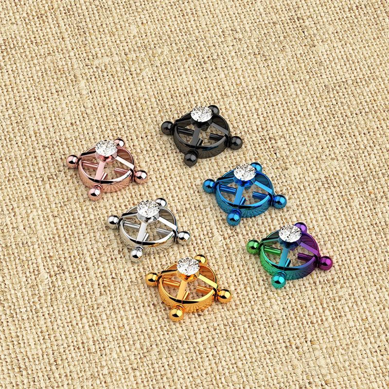 Stainless Steel Metal Nipple Clamps Milk Clips Breast Clip Sex Slaves Nipple Clamps Sex Toys Intimate Toys for Couples