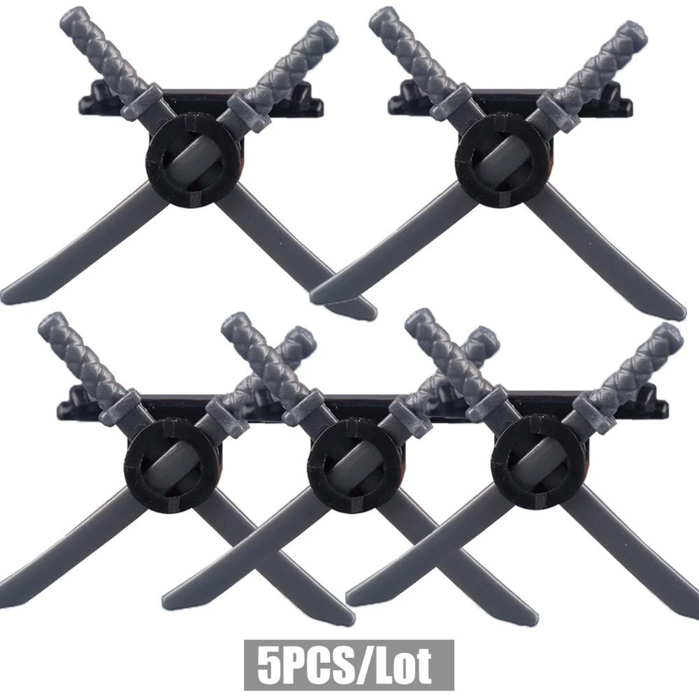 Medieval Military Weapons Building Blocks  Sword Warrior Figures Accessories Armors Knives Bow Arrow Bricks Toys Boys Gift
