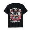 Retired  Not My Problem Anymore RetireUnisext Women S T Shirt Vintage Washed Fashion Casual Graphic Stylish Unisex Breathable