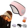 Archtypes Eye Mask and Sleeping Soundproofing Light Velcro Closure Earmuffs, Earplugs, Earphones, Blocking, (Pink)