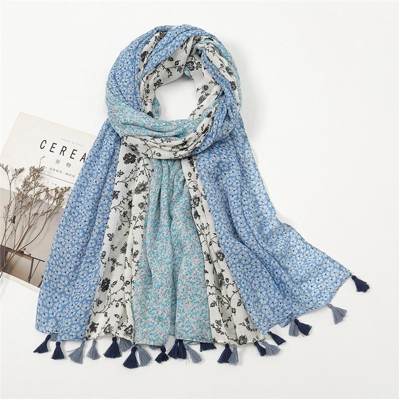 51 Design Fashion Aztec Geometric Paisley Tassel Viscose Shawl Scarf Lady High Quality Wrap Pashmina Stole Bufandas Muslim Hijab