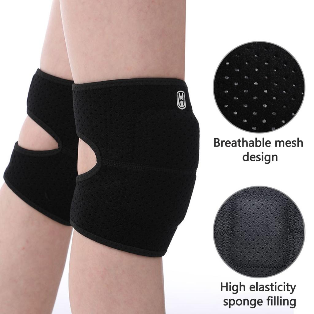 1 Para Nakolanników Tanecznych Ochraniacz na Kolano Wspomagający Krążenie i Rozkładający Naprężenia Odpowiedni do Siatkówki Piłki Nożnej