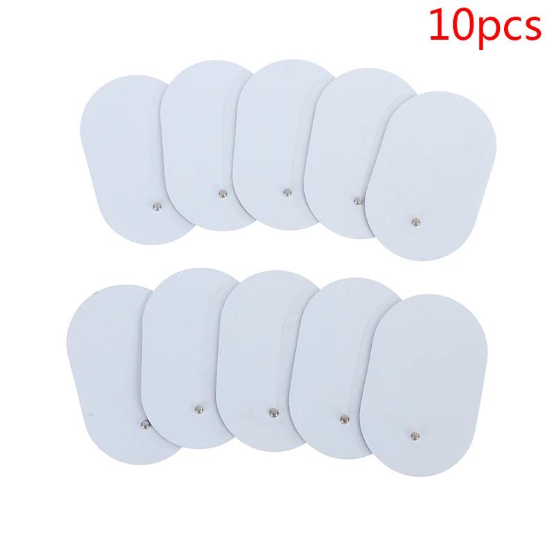 10 Stück Silikon-Gel-Elektroden-Ersatzpads für Massagegeräte Elektroden-Pflaster - Hohe Qualität für die tägliche Anwendung