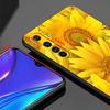 Soft TPU Case For Realme C67 C63 C55 C53 C25 C21 10 11 12 13 GT 2 3 5 Pro Plus 5G Phone Cover Summer Sunflower Floral Flower Bag