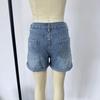 High-Waisted Tassel Ripped Denim Shorts - 7 New Colors, Plus Size