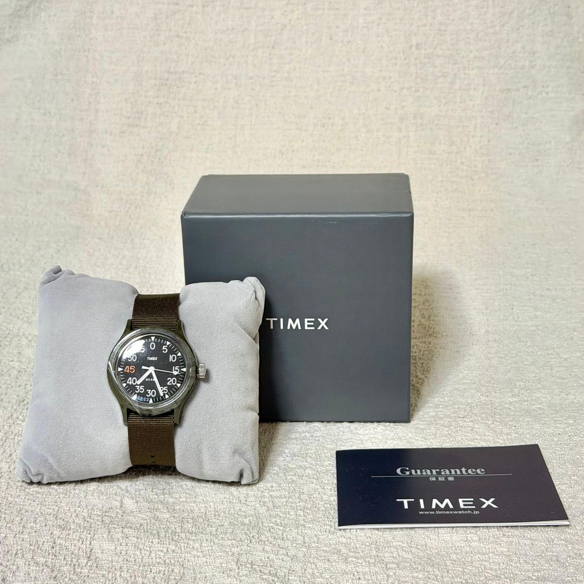 [Not for sale] Rare TIMEX  BEAMS 45th commemorative MILCAMPER