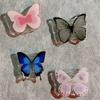 Acrylic Butterfly Phone Stand Socket Holder Grip Trendy Mobile Phone Accessories Applicable For Apple Huawei Xiaomi Samsung Case