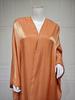 MQ137 Women's Solid Color Cardigan Robe Abaya - Middle Eastern Turkish Style