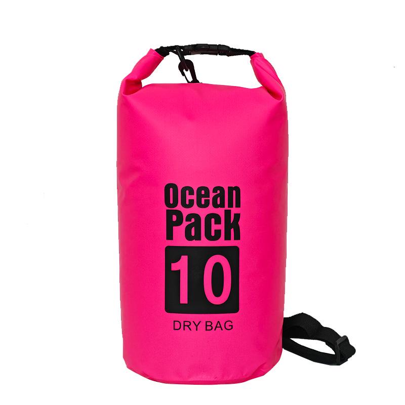 Large Capacity Waterproof PVC Backpack for Outdoor Diving, Mountaineering, and Beach Activities