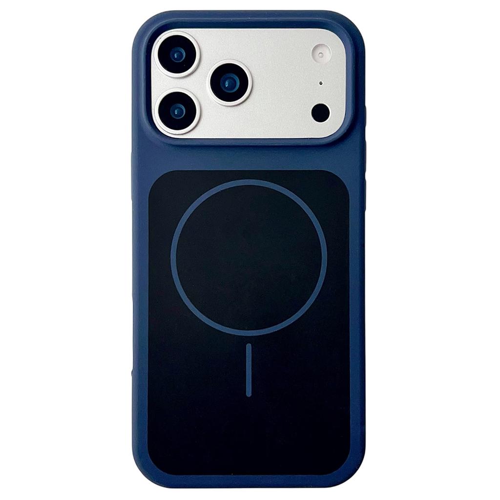 For iPhone 17 Pro Case Compatible with MagSafe Shockproof Silicone Phone Back Cover