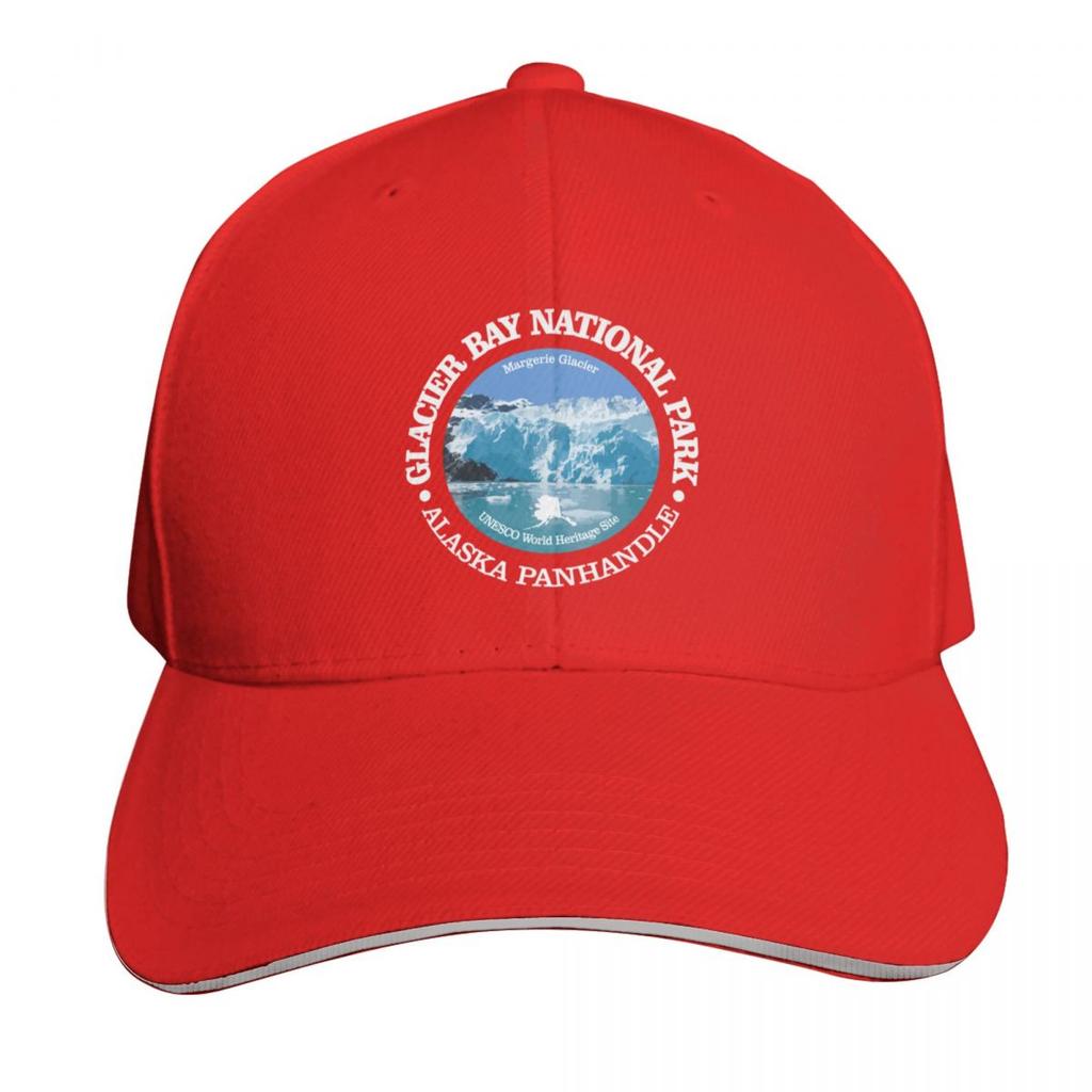 Glacier Bay National Park (NP) Baseball Cap Black Sun Hat Streetwear Trucker Cap Unisexs Caps Womens