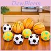Plüsch-Fußballspielzeug aus weichem Kurzflor für Kinder und Heimdekoration