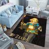 Cartoon Link-zalda Game Print Play Game Area Rug Sponge Washable Mat Bedroom Floor Mat Non-slip Bathroom Carpet Mat Door Carpet