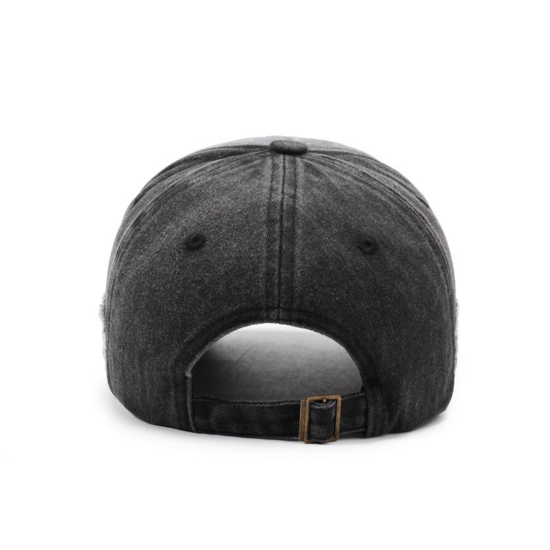 Washed retro baseball cap, made old and adjustable sun hat