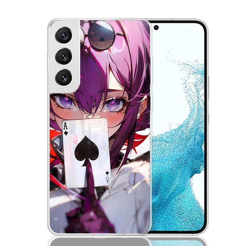 Honkai Star Rail Kafka Phone Case For Samsung Galaxy S26 Ultra S23 S24 S25 Edge S20 FE S21 S22 Plus Soft Print Shell Cover Funda
