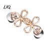 Loose Pants Waist Tightener Six-Leaf Button, Detachable Jeans Button Pin, Adjuster No Sewing Required Buckle Clothing Accessories Nail