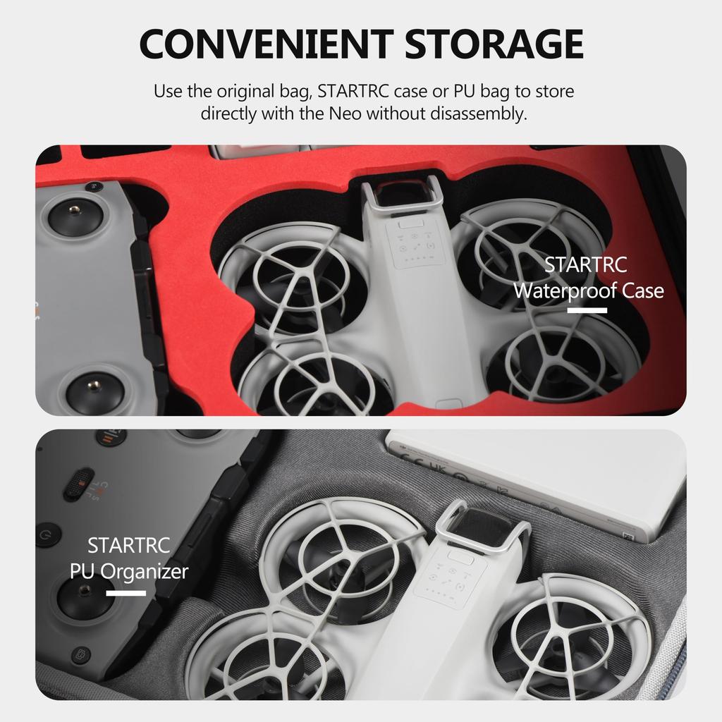 STARTRC DJI Neo Gimbal Stoßstangenschutz Zubehör Aluminiumlegierung Schutzbügel für DJI Kompatible Neo Drohnenkamera Antikollision