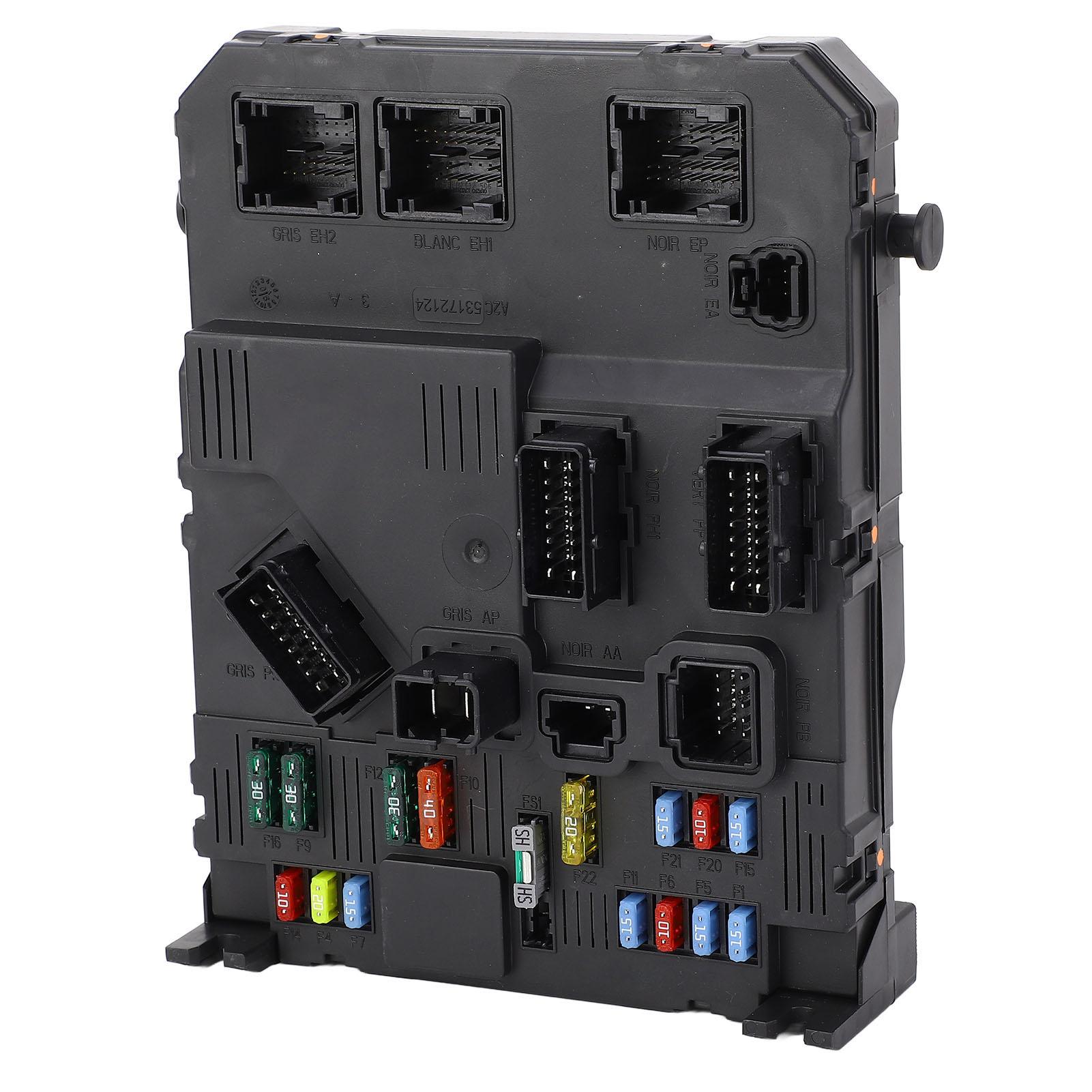 

Engine Fuse Box 9657999780 Circuit Protection Engine Control Unit Fuse Box Module Replacement for Peugeot 206 207