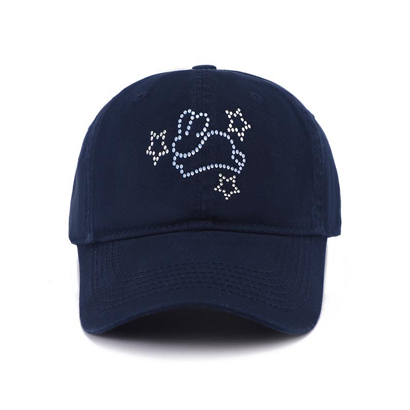 Baseball Cap For Women Wide Brim Big Head Cartoon Snapback Summer Hats For Women Sunshade Dad Hat Female New Casual